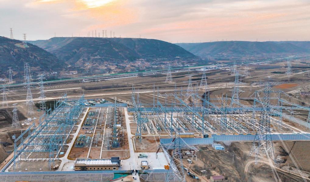 “隴電入魯”關鍵配套工程慶陽北750千伏輸變電工程順利投運