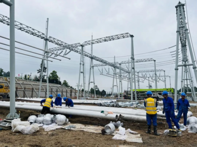 電亮千億光伏路 樂山南500千伏輸變電工程建設護航“中國綠色硅谷”